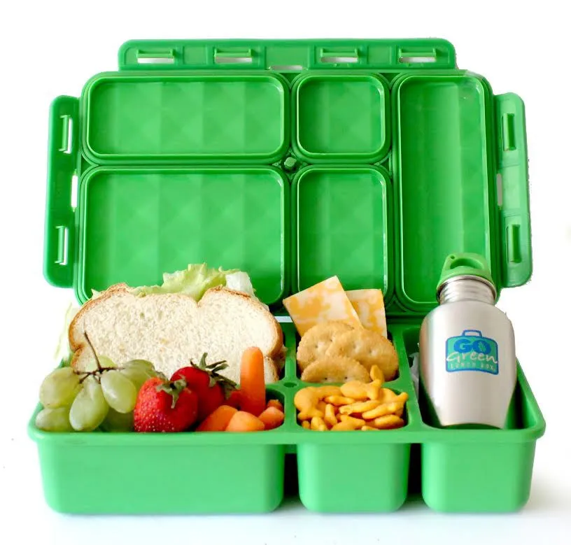 Go Green Lunch Box - Under Construction with Green Box