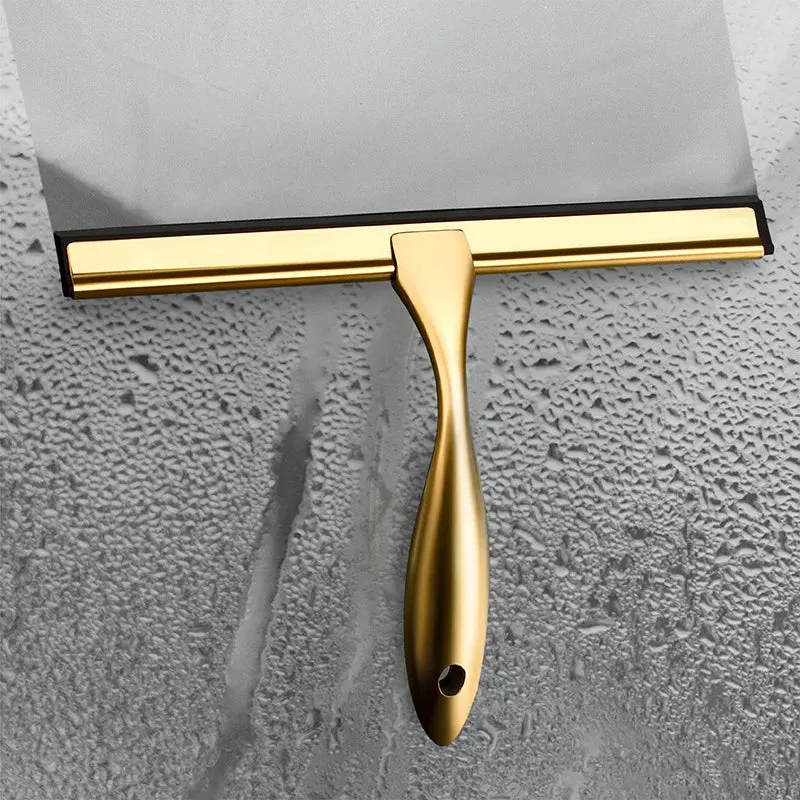 Gold Stainless Steel Window Cleaning Tool