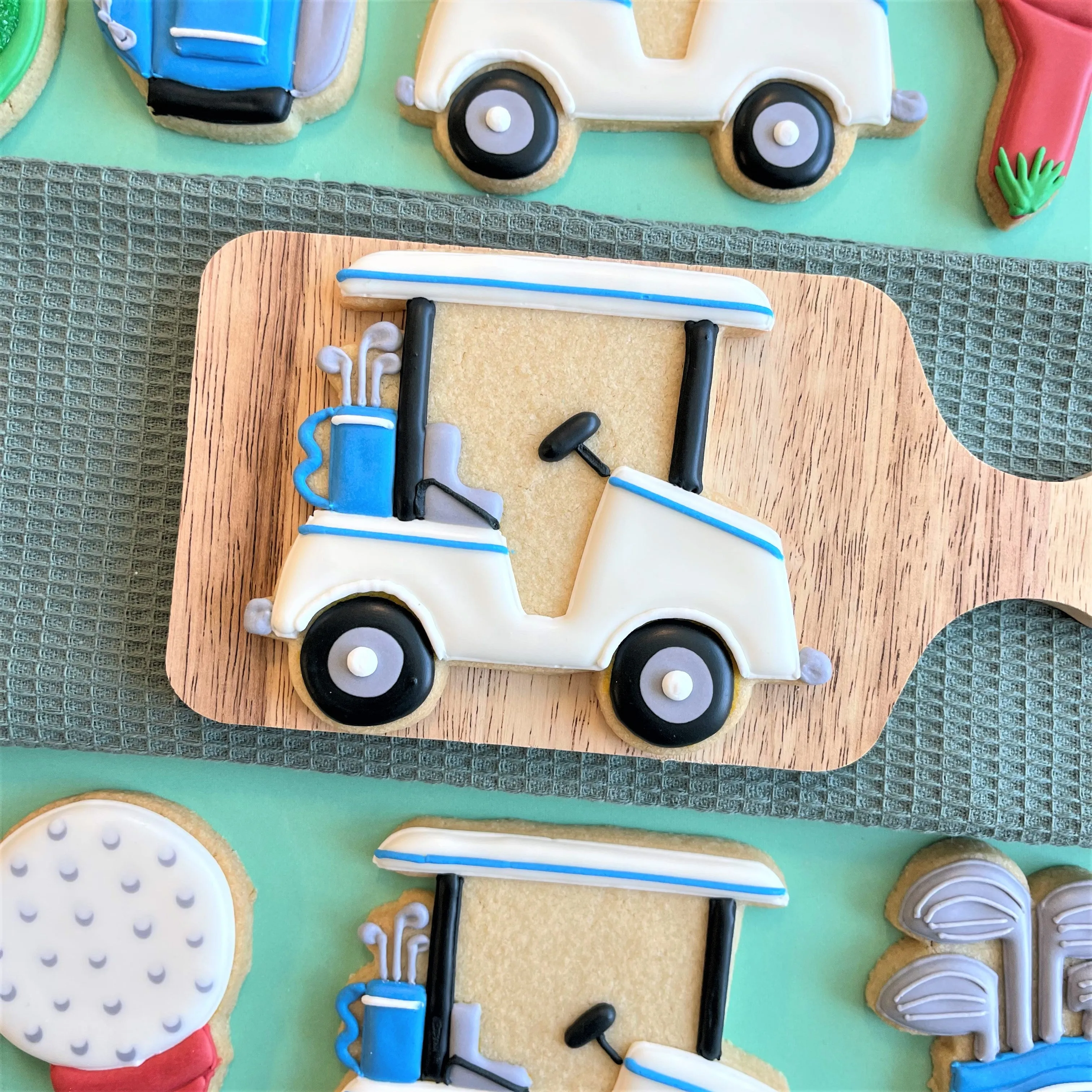 Golf Cookie Cutter Decorating Kit