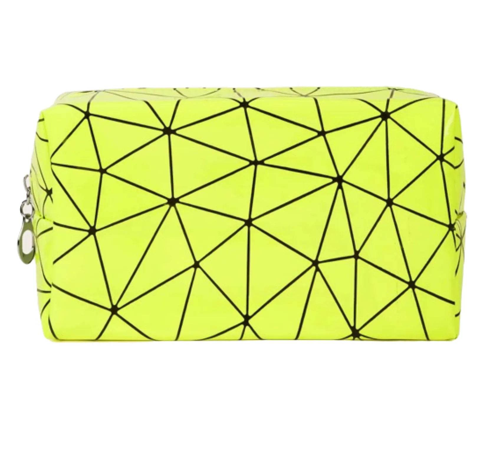 Green cosmetic bag