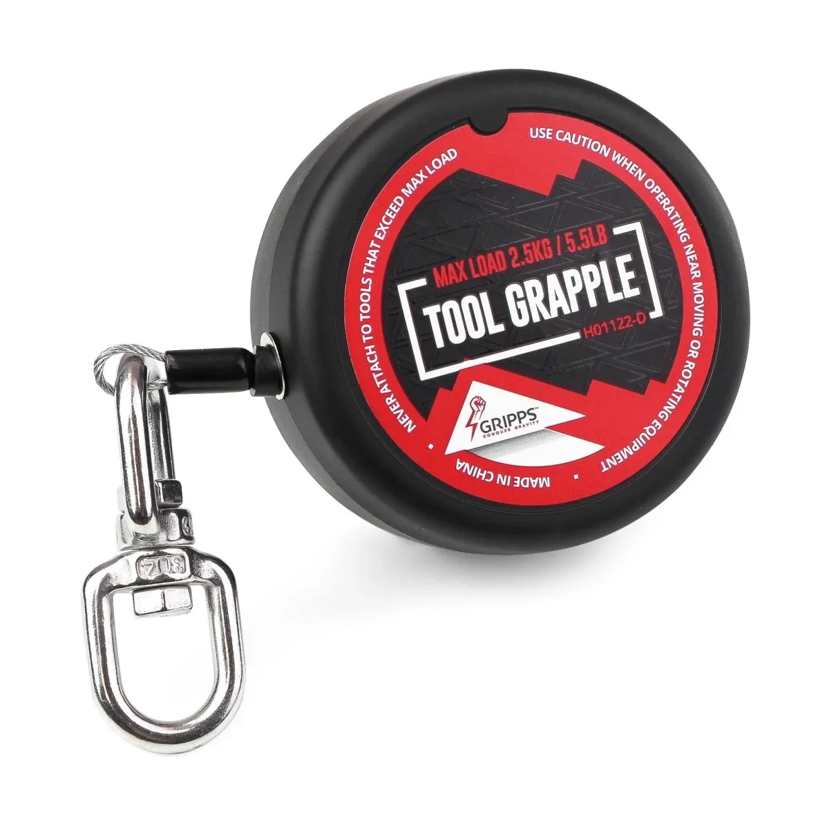 Gripps Grapple Retractable Tool Tethers (Pack of 2 Tethers)