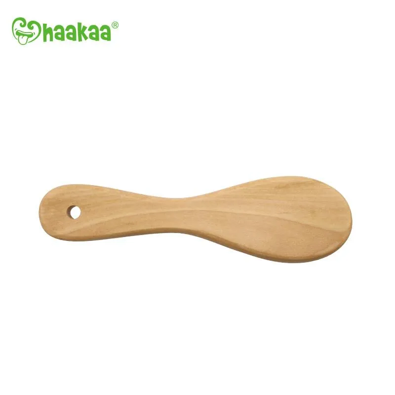 Haakaa Goat Wool Baby Wooden Hair Brush