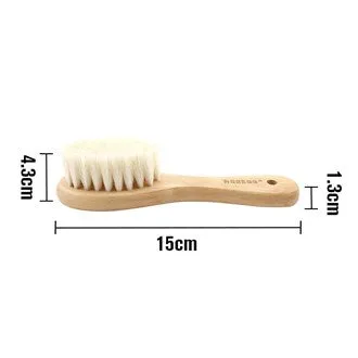 Haakaa	 Goat Wool Wooden Baby Hair Brush