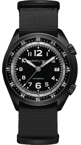 HAMILTON - Khaki Aviation Pilot Pioneer Aluminum | H80485835