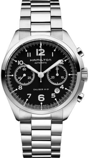 HAMILTON - Khaki Aviation Pilot Pioneer Chrono Auto | H76416135