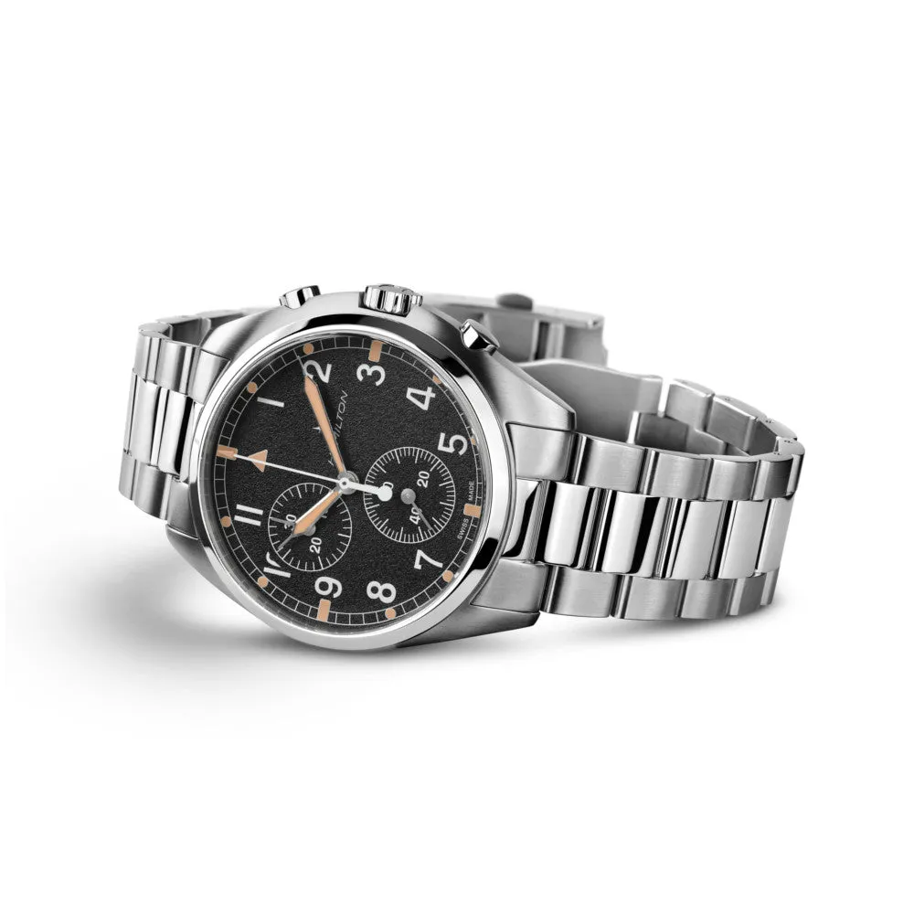 HAMILTON - Khaki Aviation Pilot Pioneer Chrono Quartz | H76522131