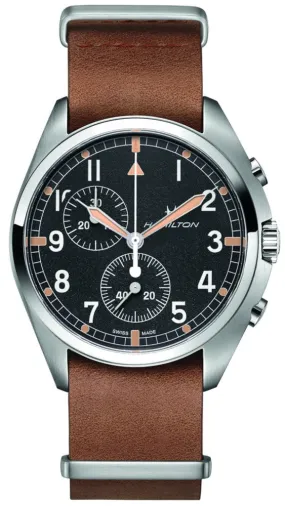 HAMILTON - Khaki Aviation Pilot Pioneer Chrono Quartz | H76522531