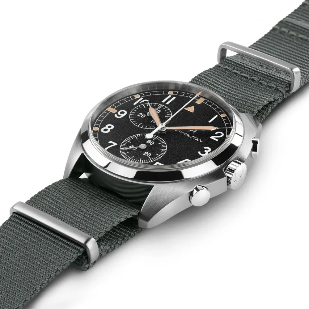 HAMILTON - Khaki Aviation Pilot Pioneer Chrono Quartz | H76522931