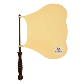 Heart Home Hand Fan | Plastic Hath Pankha | Hand Fan for Summer | Beejna for Natural Air | Caty Fan | Useful for Travel | Hand Fan for Cool Air | Cream