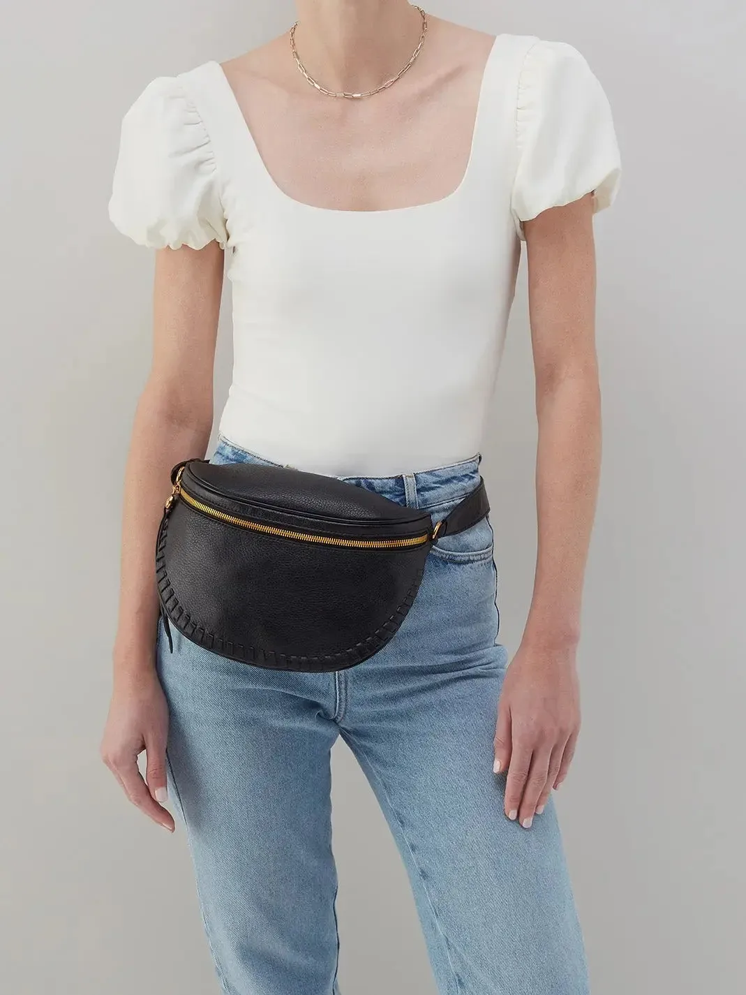 HOBO Juno Belt Bag: Pebbled Leather