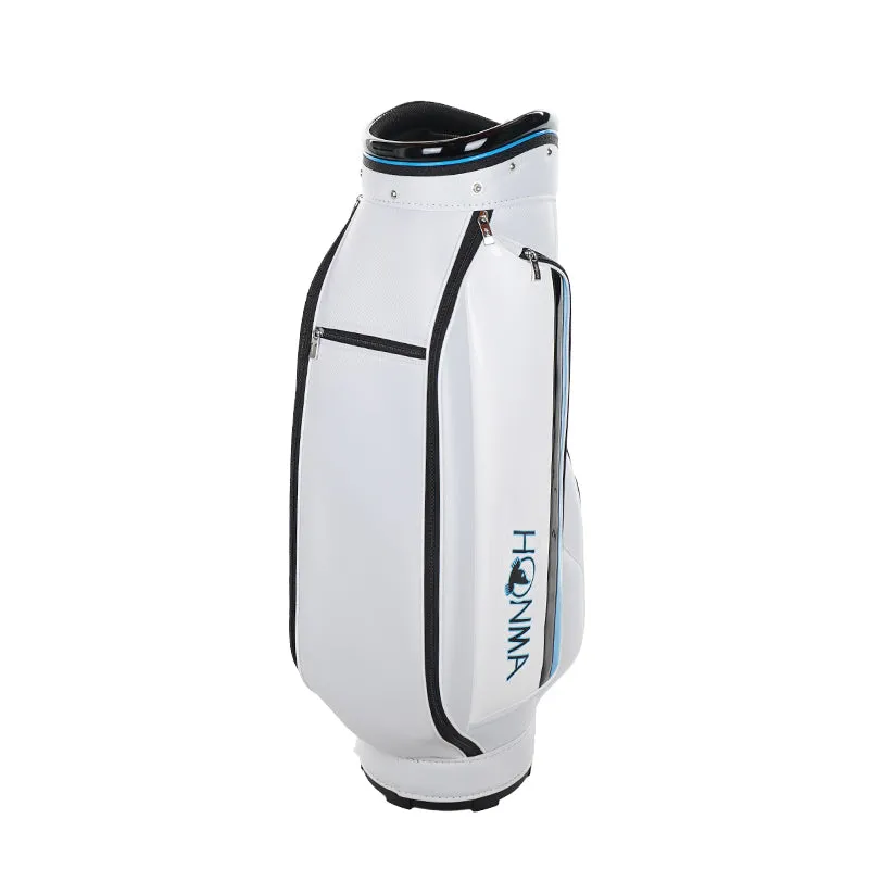 HONMA 9" Gear Entry Cart Bag (White/Blue)