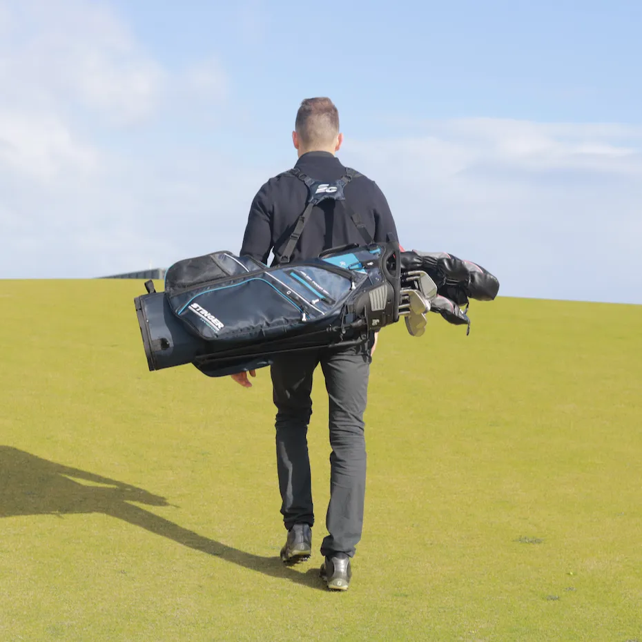 Hybrid Stand Bag - Navy/Blue