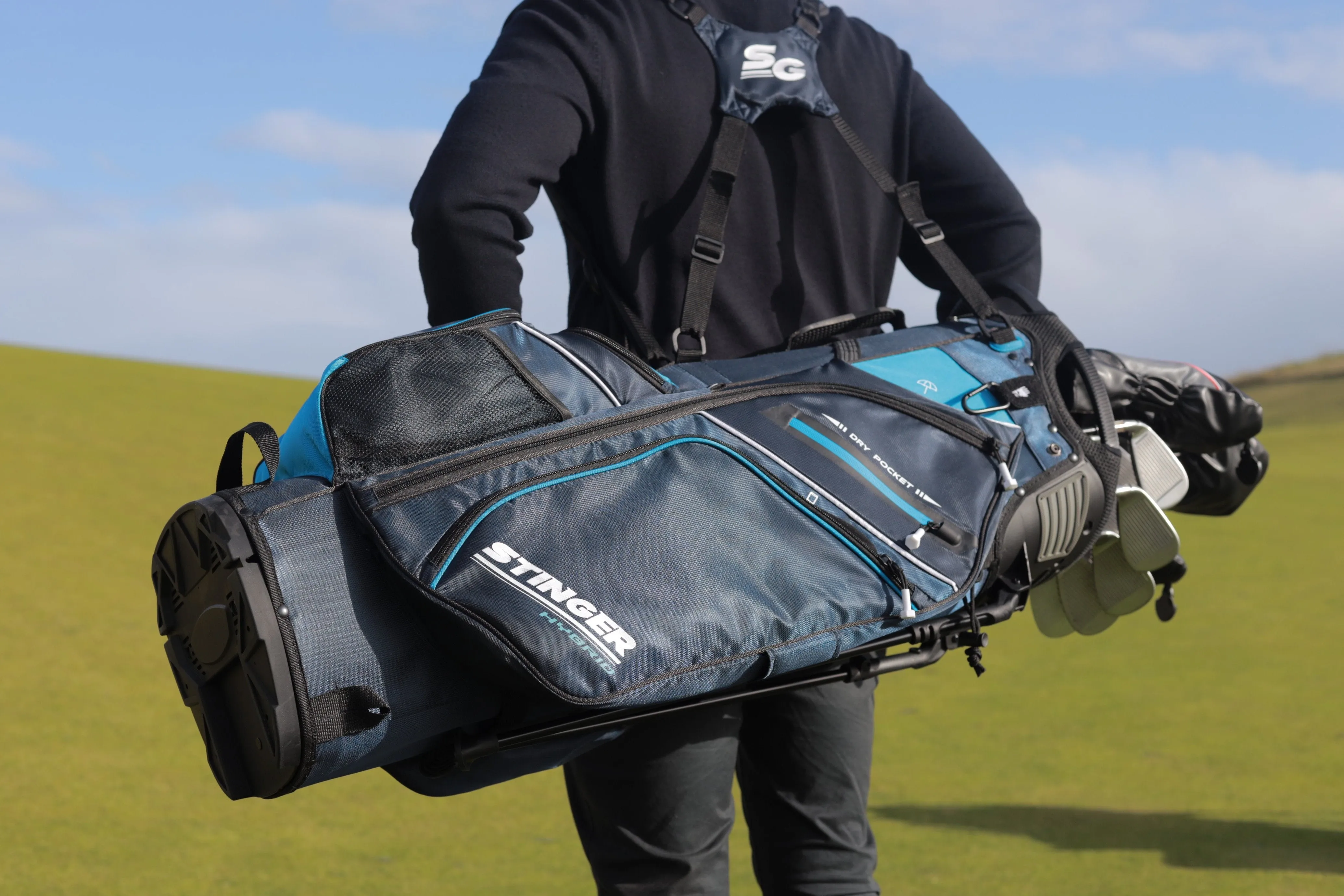 Hybrid Stand Bag - Navy/Blue