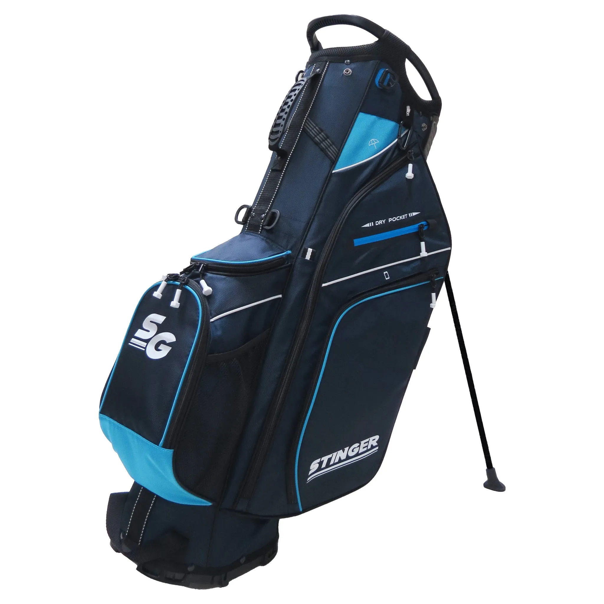 Hybrid Stand Bag - Navy/Blue