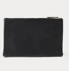 JIAMINI Mwala Spine clutch bag with soft cow leather