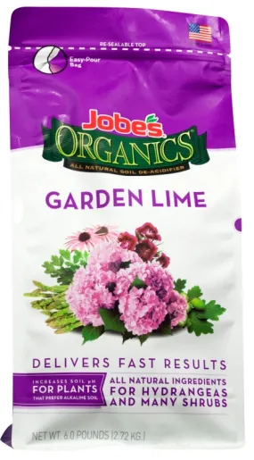 Jobes 09365 Garden Lime Soil, 6 lb Bag, Granular :BAG: QUANTITY: 1