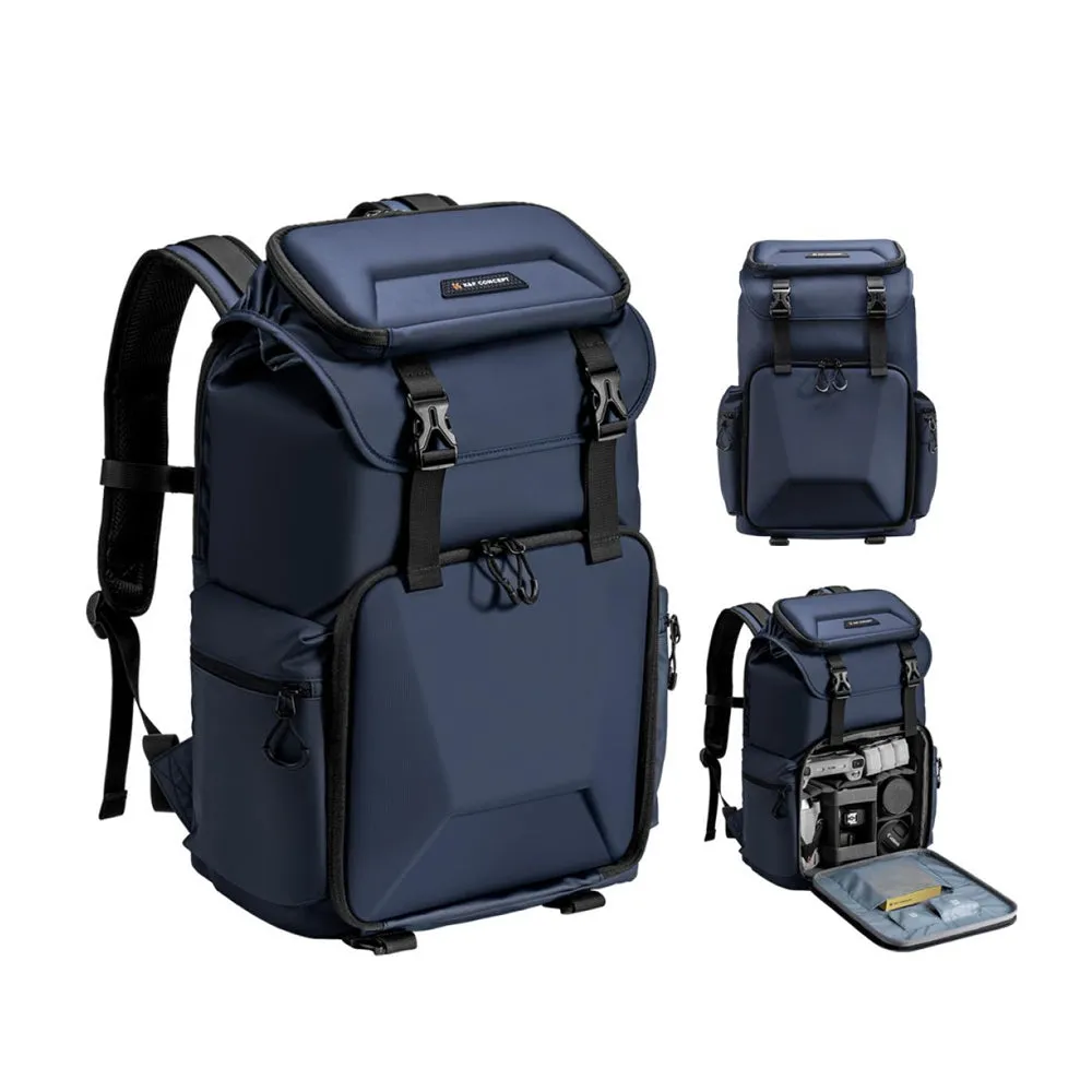 K&F Concept Beta 22L Medium Hard Shell Photography Digital Camera Backpack Bag with 15 inch Laptop Compartment & Built-in Rain Cover for DSLR, Mirrorless Camera, Lens, Tablet, iPad, MacBook, Drone, DJI, Canon, Nikon, Panasonic, Fujifilm