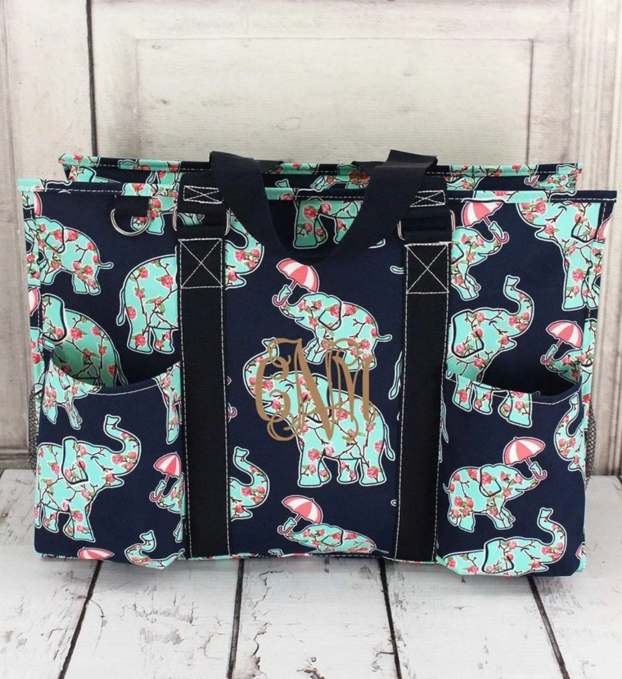 Large Organizer Tote / Utility Tote