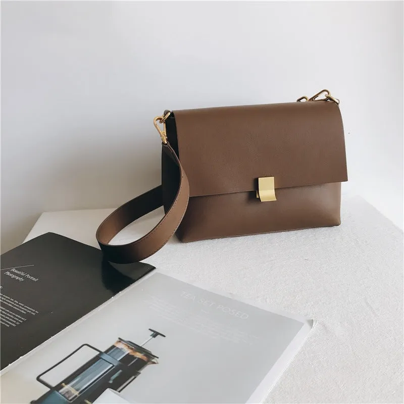 Leather Flap Small Case Shoulder Bag