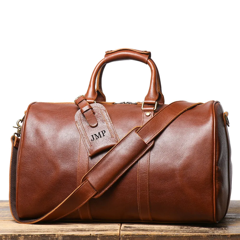 Leather Travel Bag, Duffel Bag,Weekender bag,Leather overnight bag,Cabin Travel Bag,Gym Bag