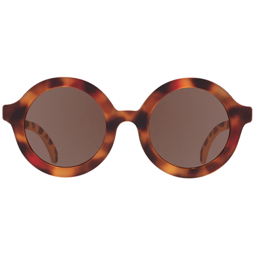 Limited Edition - Euro Round Tortoise Shell Sunglasses