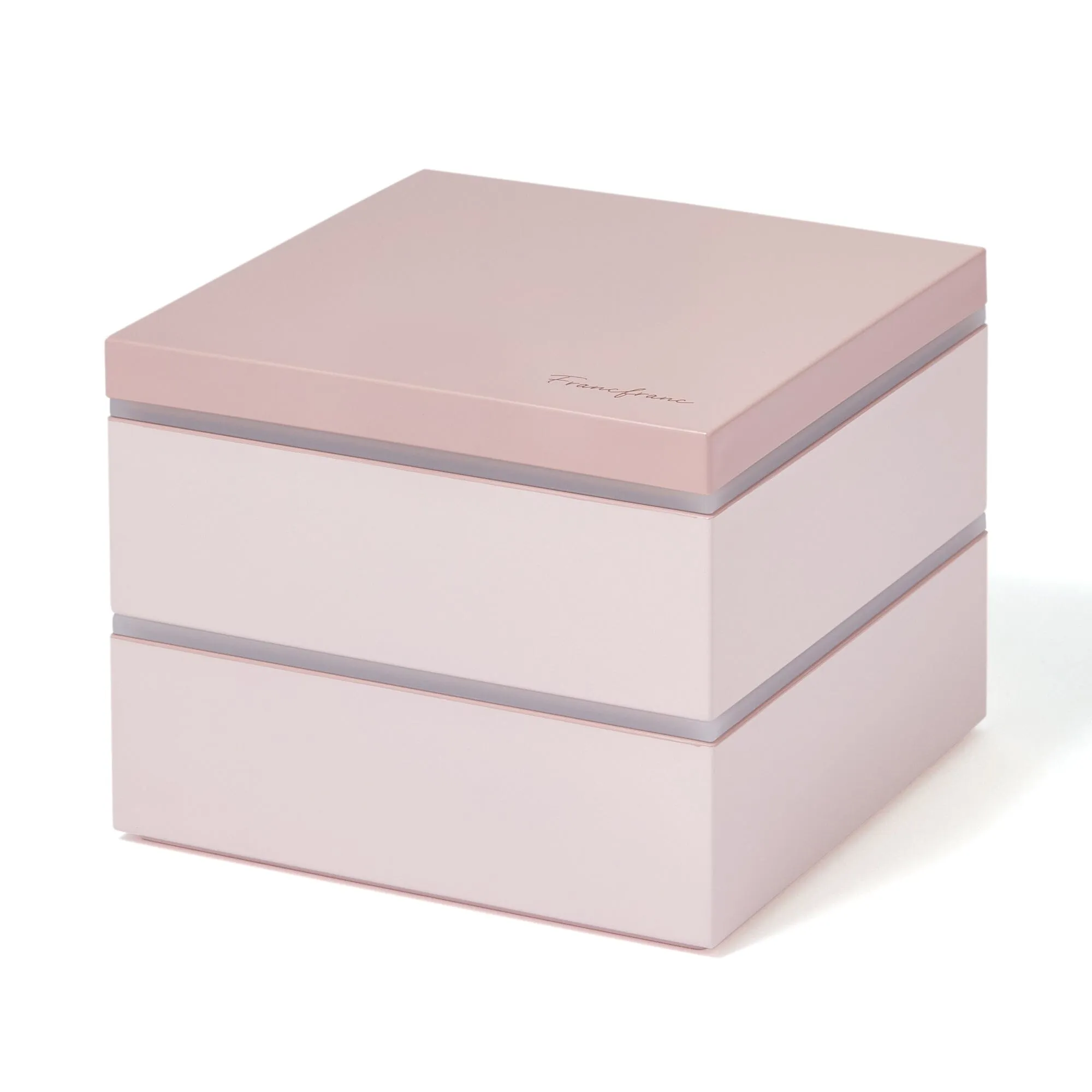 Logo Square Lunch Box Pink