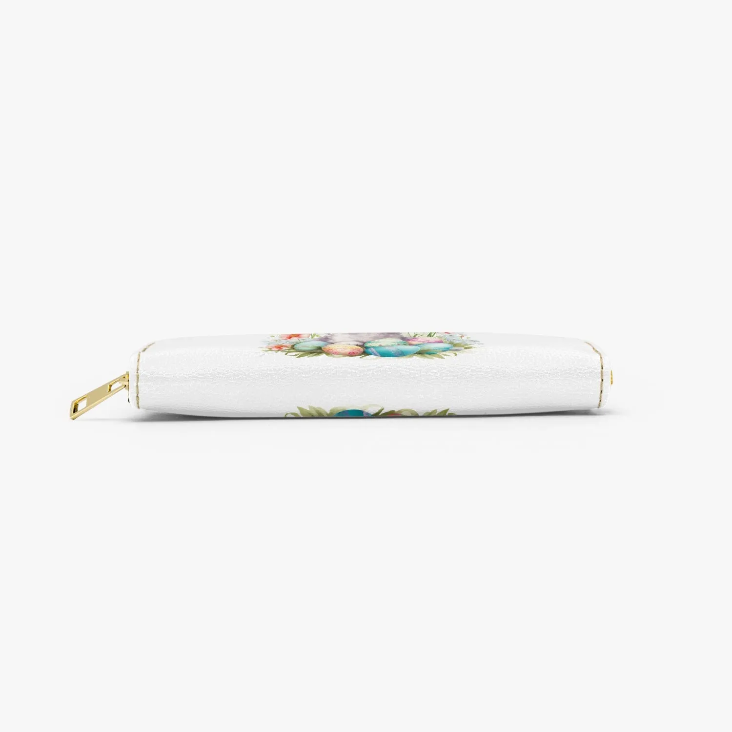 Long Type Zipper Purse - Easter, Lamb