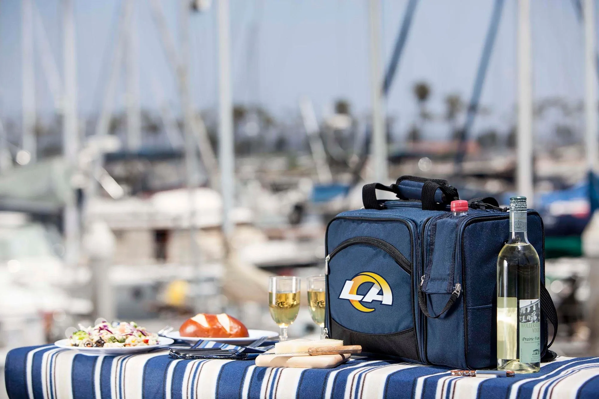 Los Angeles Rams - Malibu Picnic Basket Cooler