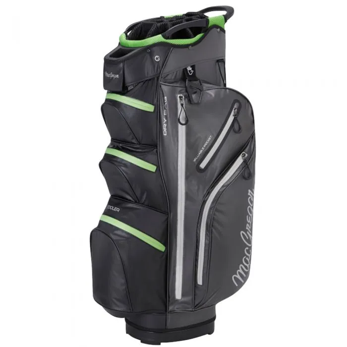 MacGregor MACTEC Water Resistant 10 inch Cart Bag - Charcoal/Black