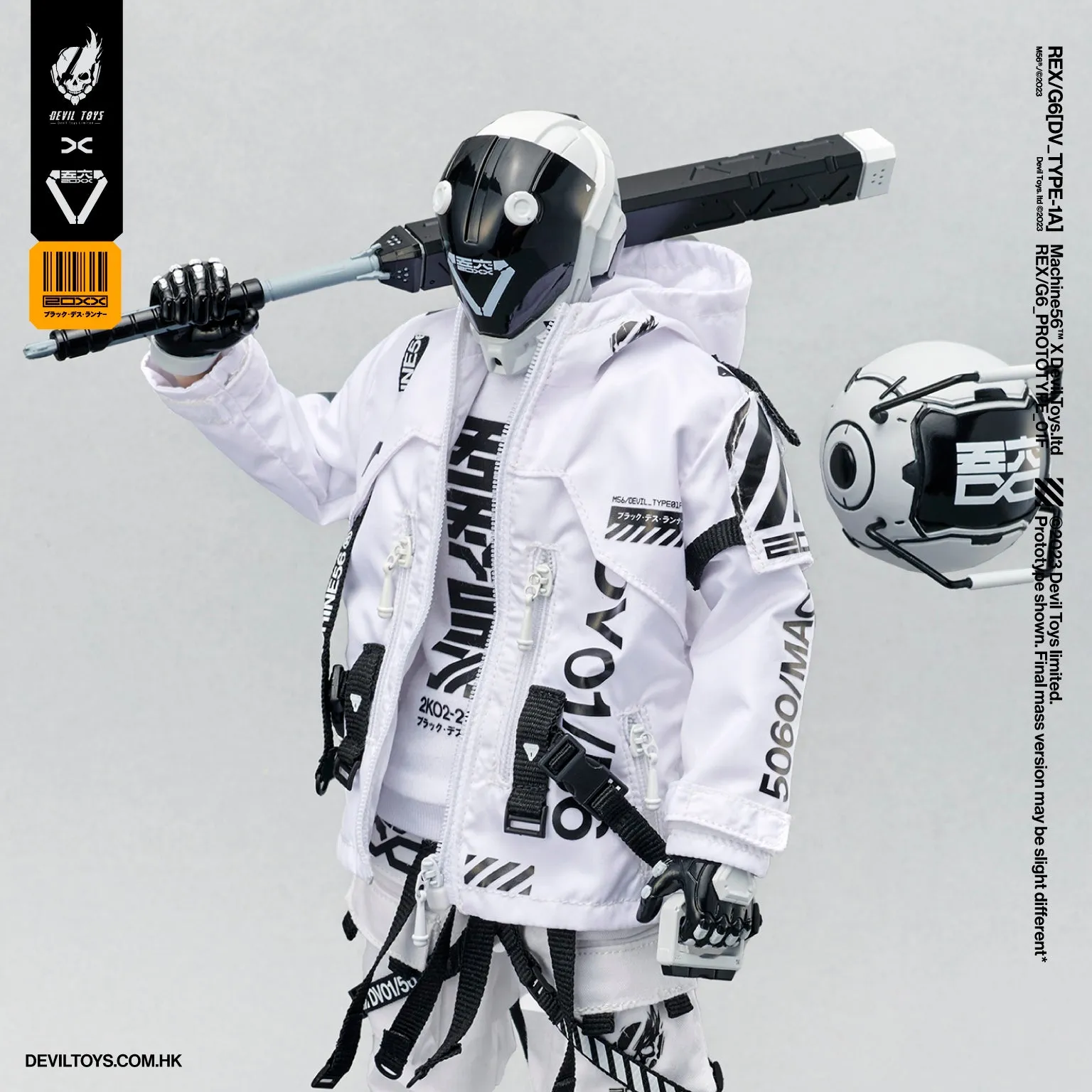 Machine56 REX/G6[DV_TYPE-1A] White The Second action figure PREORDER DEPOSIT