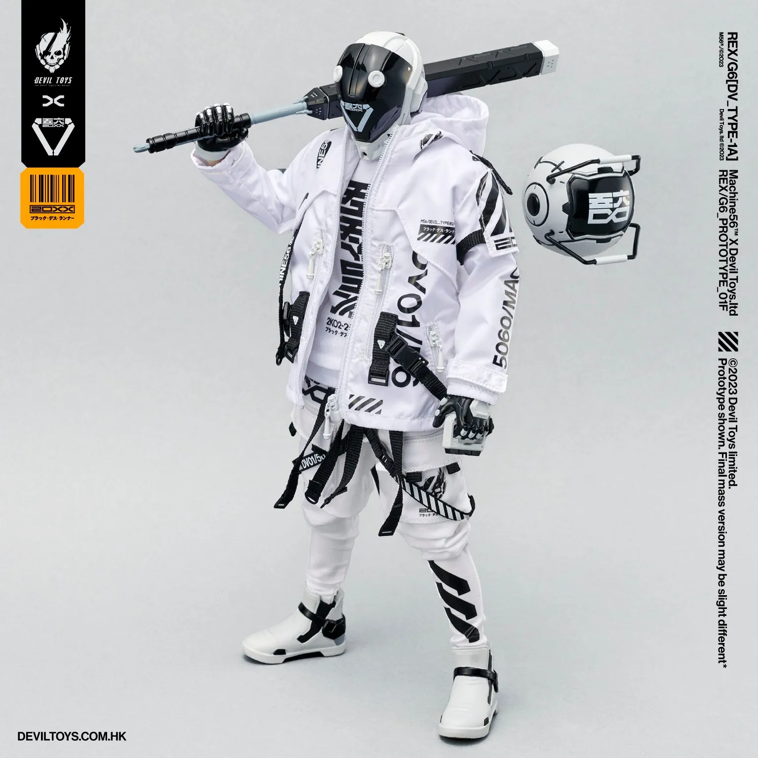 Machine56 REX/G6[DV_TYPE-1A] White The Second action figure PREORDER DEPOSIT