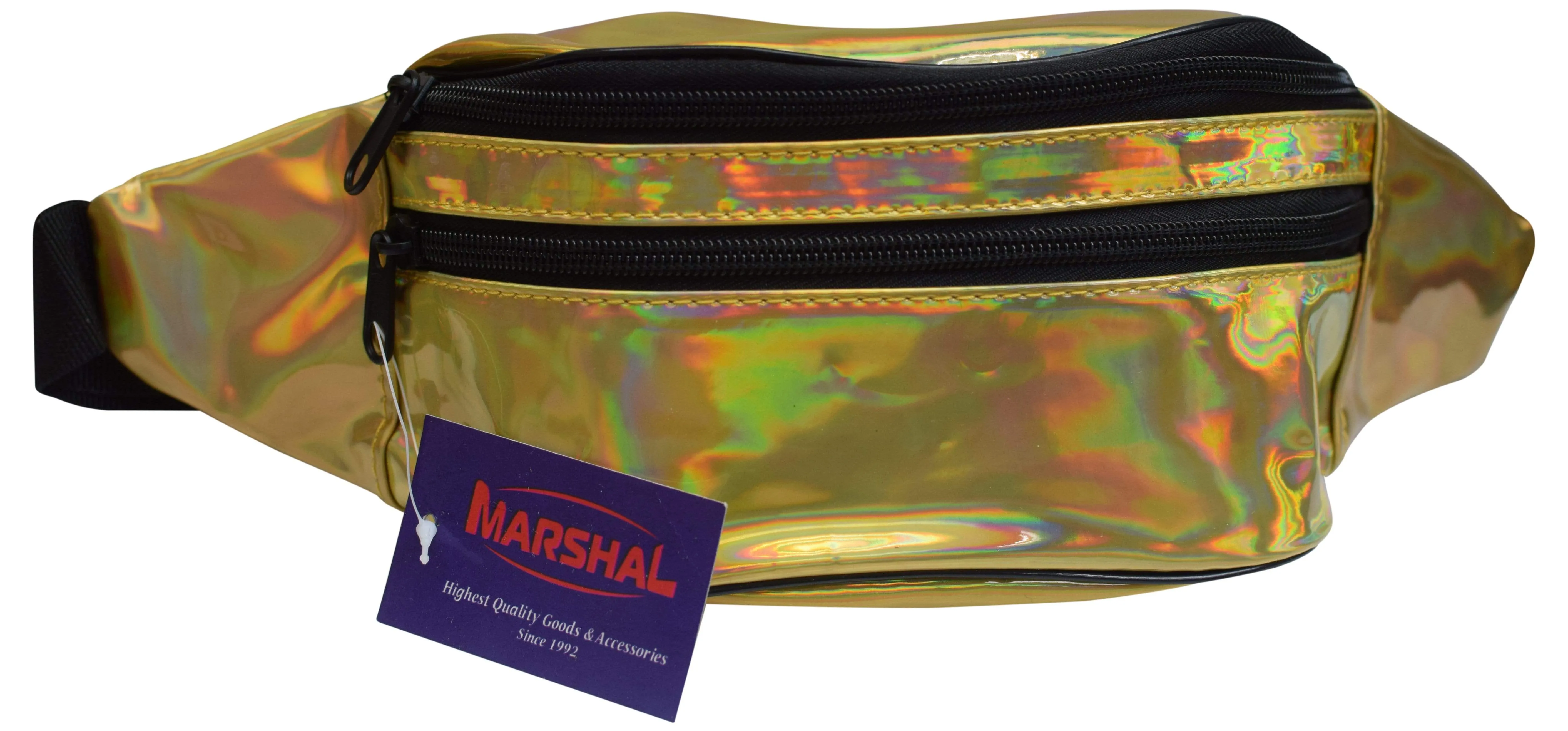 Marshal Holographic Rave Fanny Pack - Packs for festival women, men | Cute Fashion Waist Bag Belt Bags