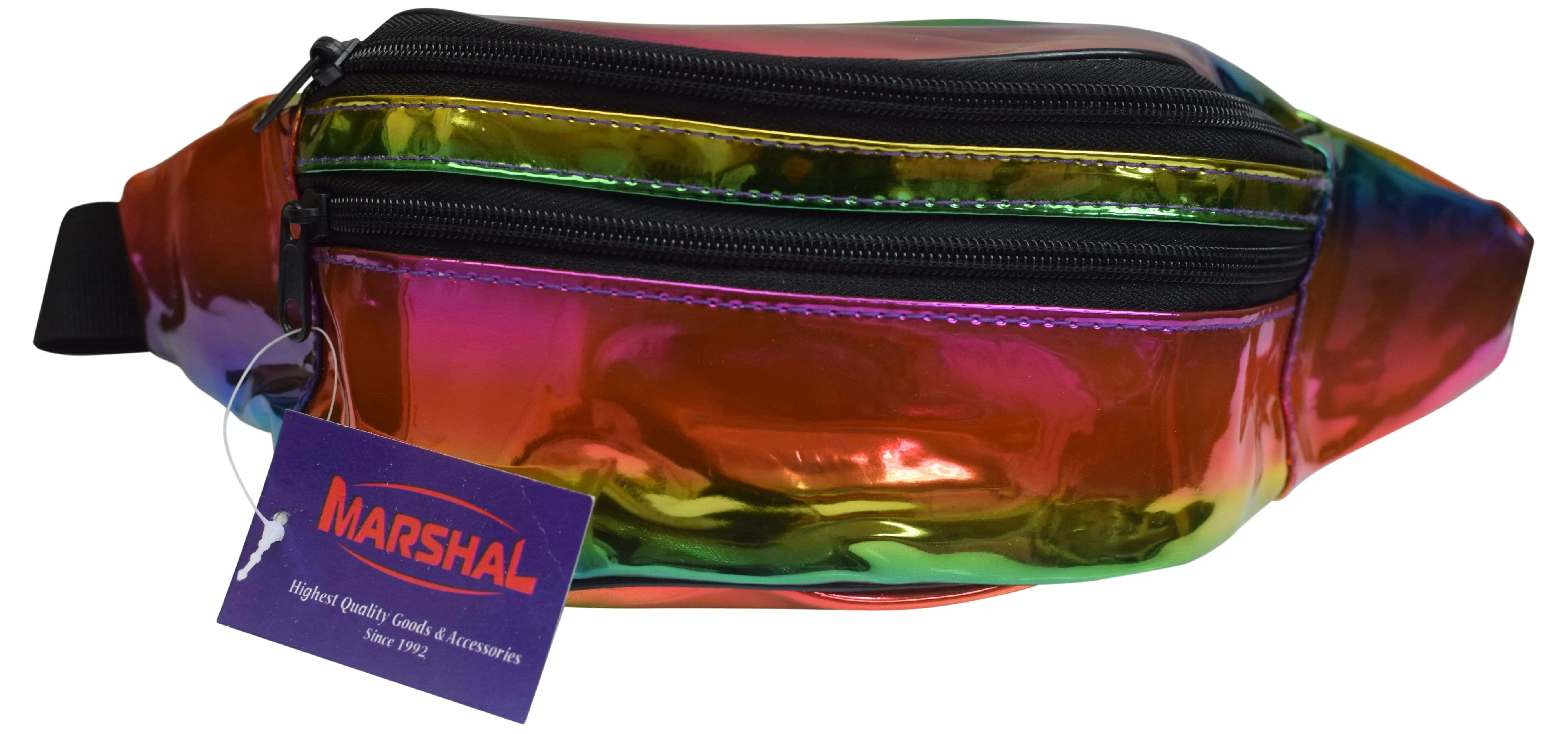 Marshal Holographic Rave Fanny Pack - Packs for festival women, men | Cute Fashion Waist Bag Belt Bags