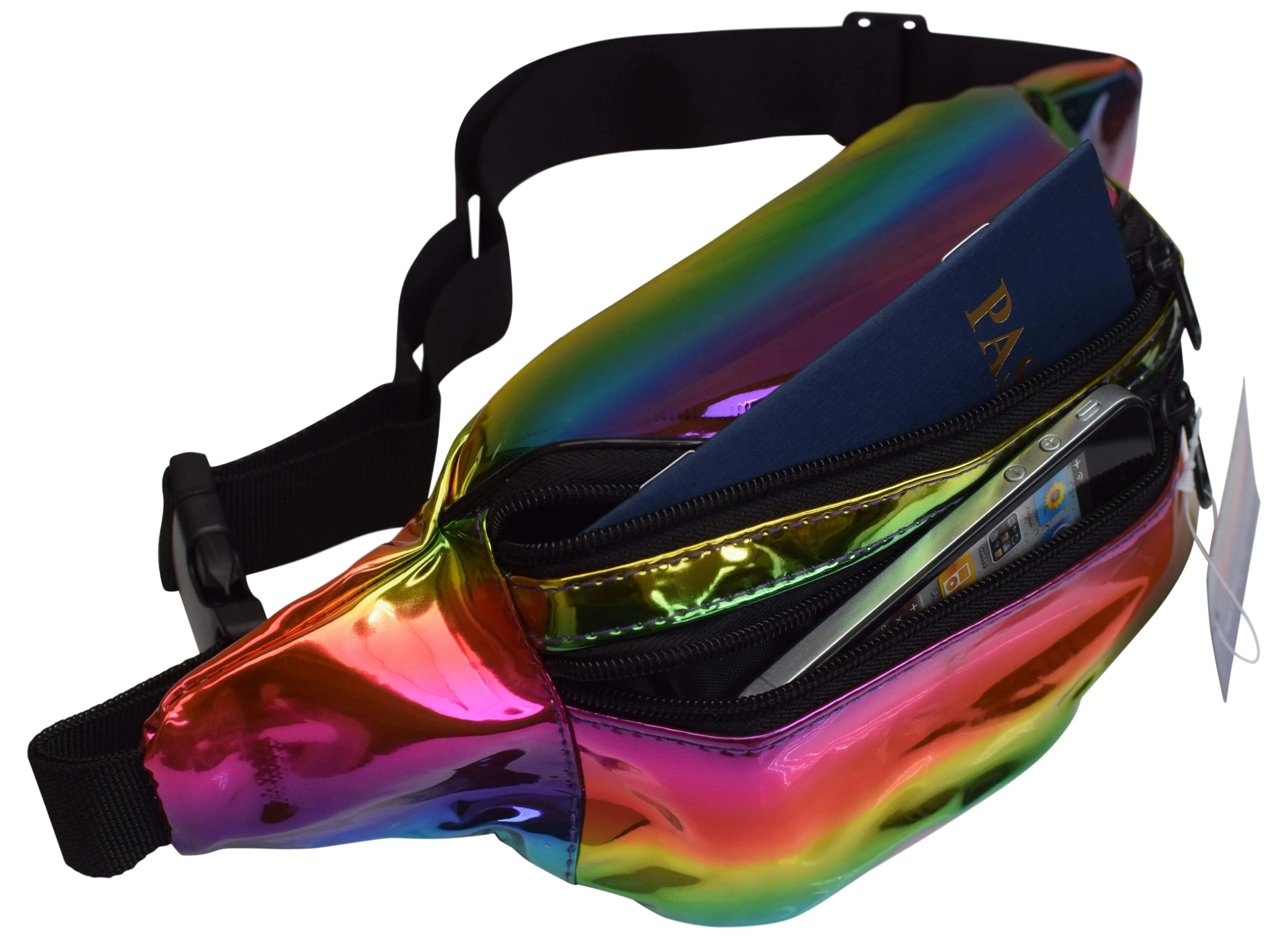 Marshal Holographic Rave Fanny Pack - Packs for festival women, men | Cute Fashion Waist Bag Belt Bags