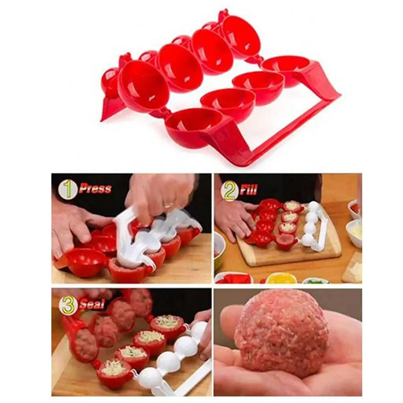 Mighty Stuffed Meat Ball Maker Homemade Meatballs