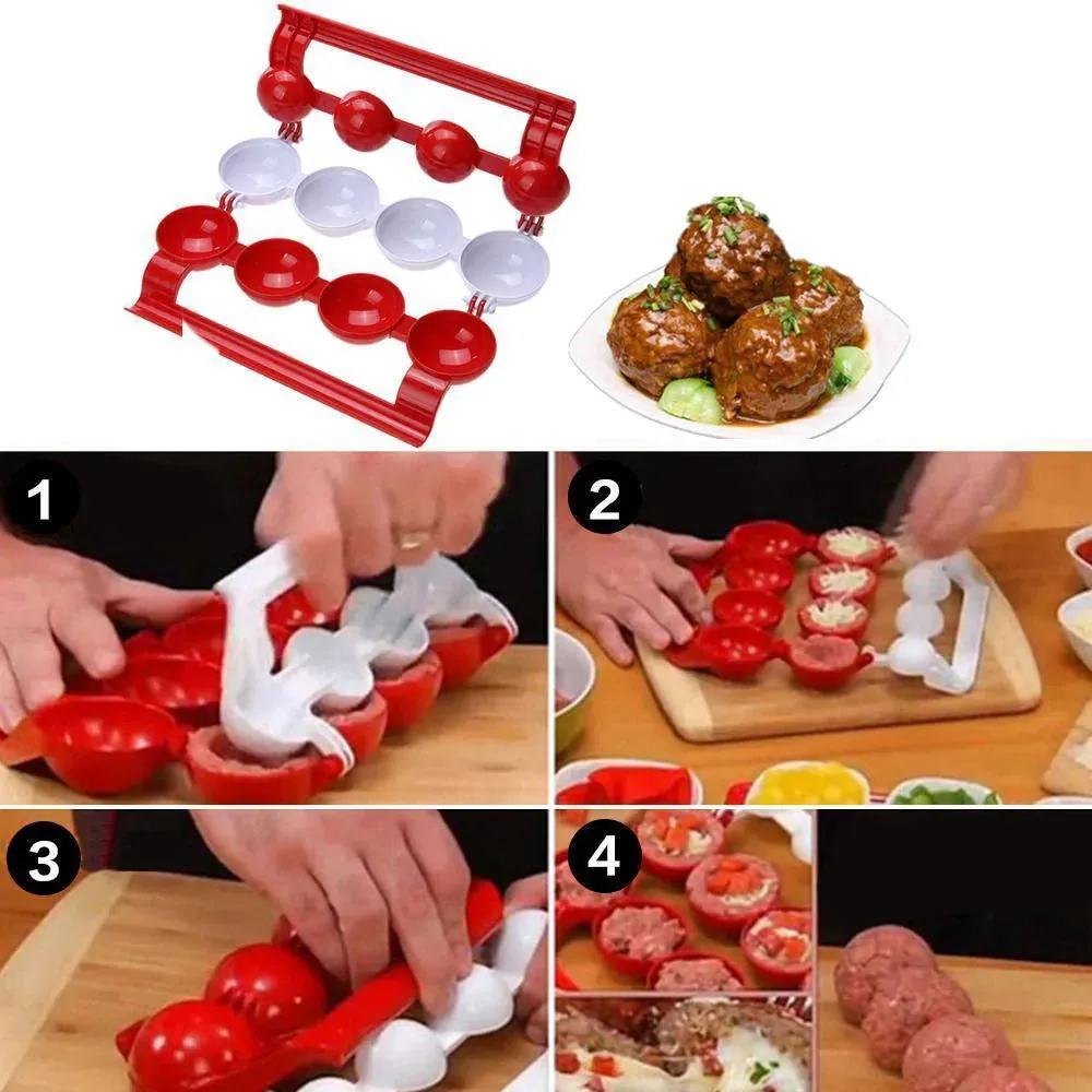 Mighty Stuffed Meat Ball Maker Homemade Meatballs