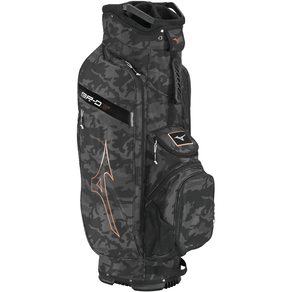 Mizuno BR-D3 Cart Bag - Black Camo/Copper