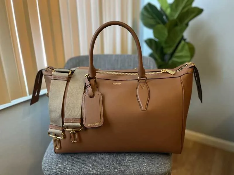 MKC x 007 Bond Leather Duffel Bag