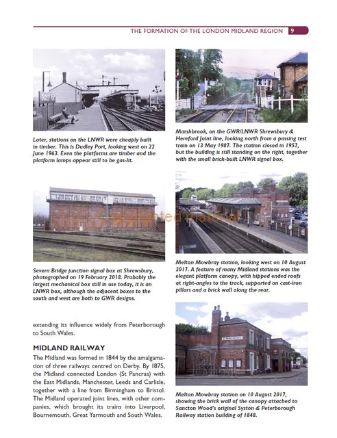 Modelling the Midland Region from 1948