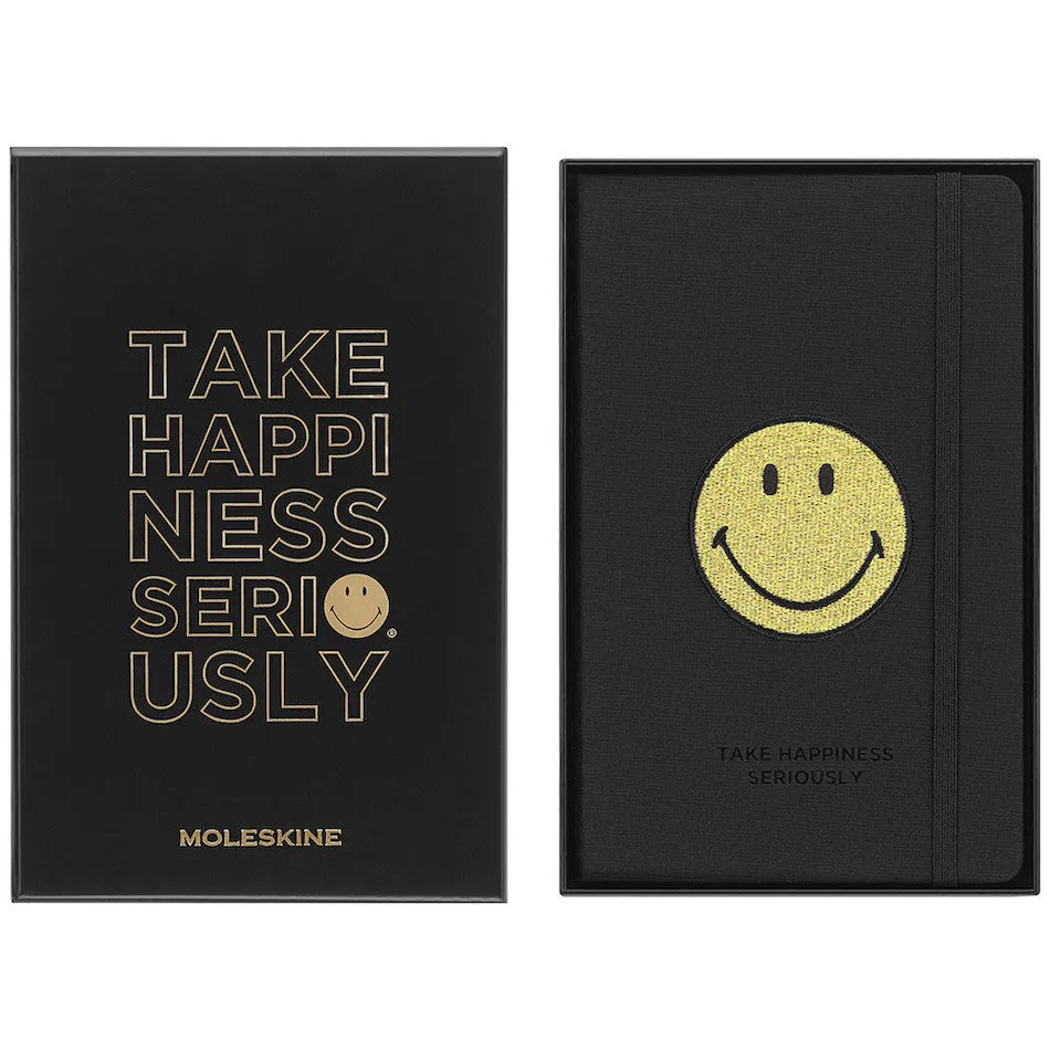 Moleskine Large Notebook Ruled Limited Edition Smiley Collector's Box