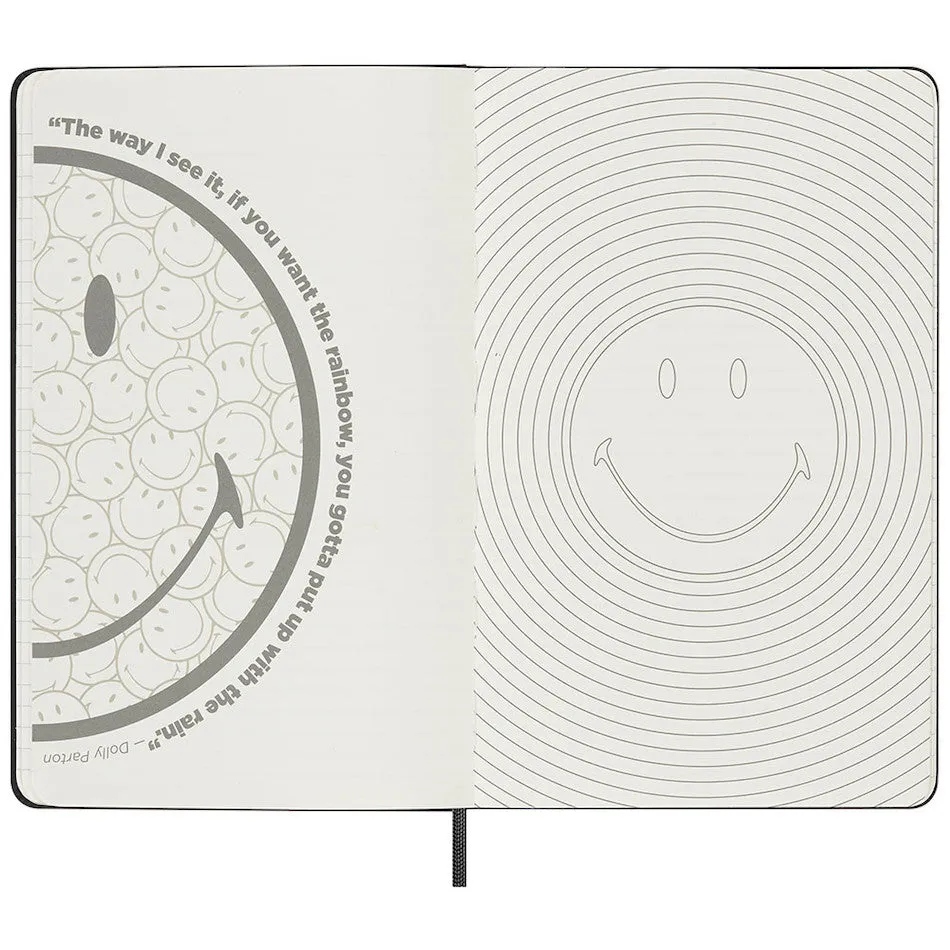 Moleskine Large Notebook Ruled Limited Edition Smiley Collector's Box