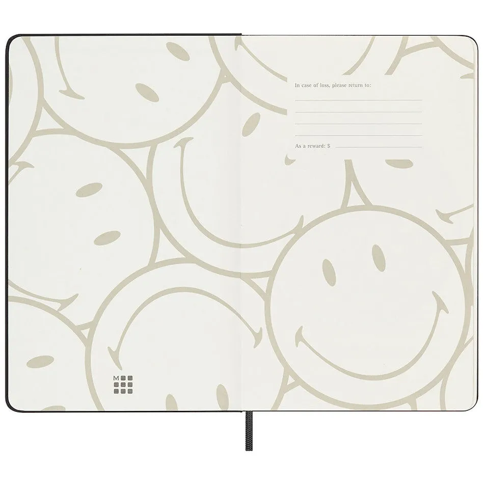 Moleskine Large Notebook Ruled Limited Edition Smiley Collector's Box