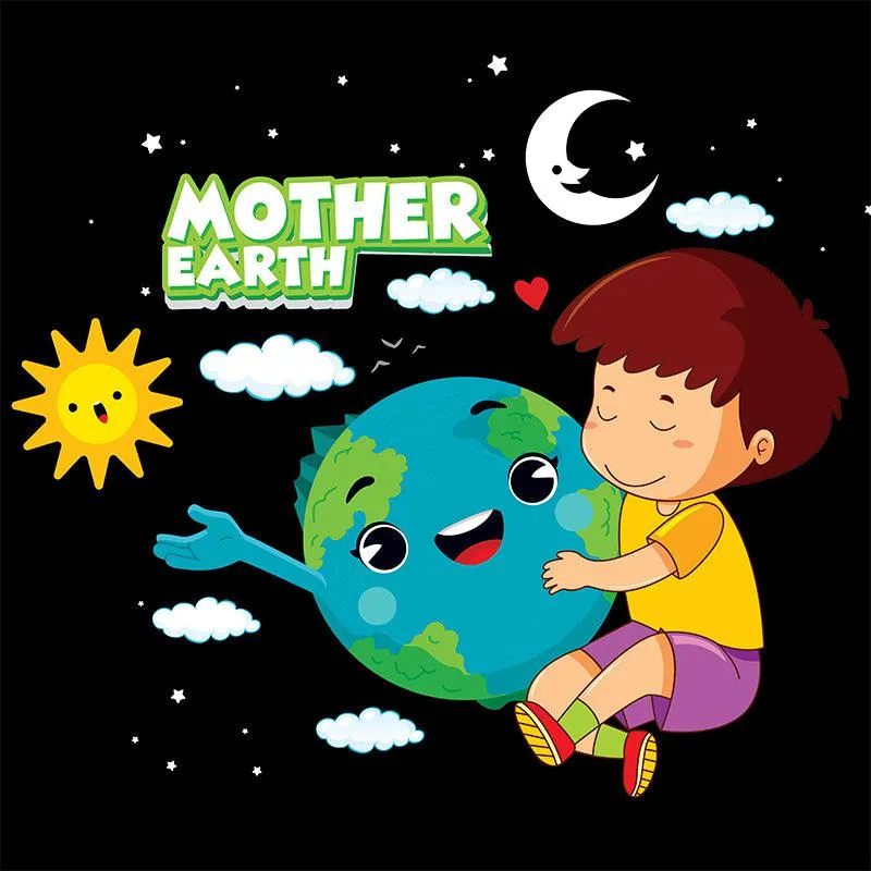 Mother Earth Water Bottle - 750 ML