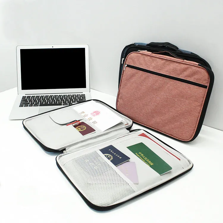 Multifunctional Portable Travel Multi-layer Organization Folder Storage Bag