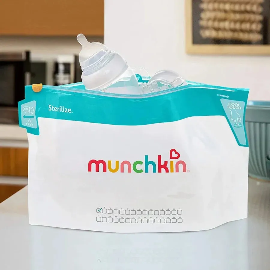 Munchkin Latch Sterilize Bags - Pack of 6