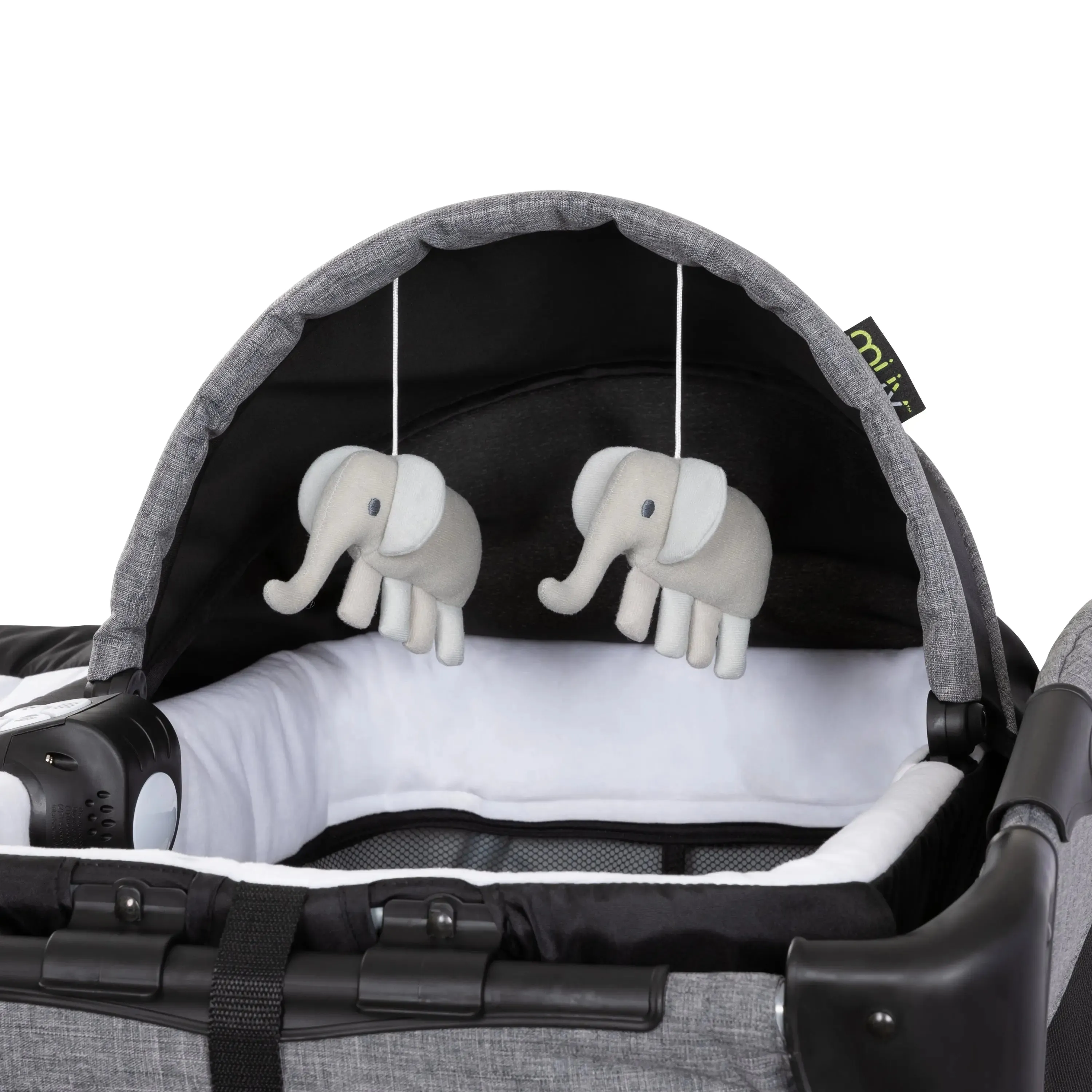 MUV® Lil Snooze™ Deluxe III Nursery Center® Playard - Oxford Grey (Toys R Us Canada)