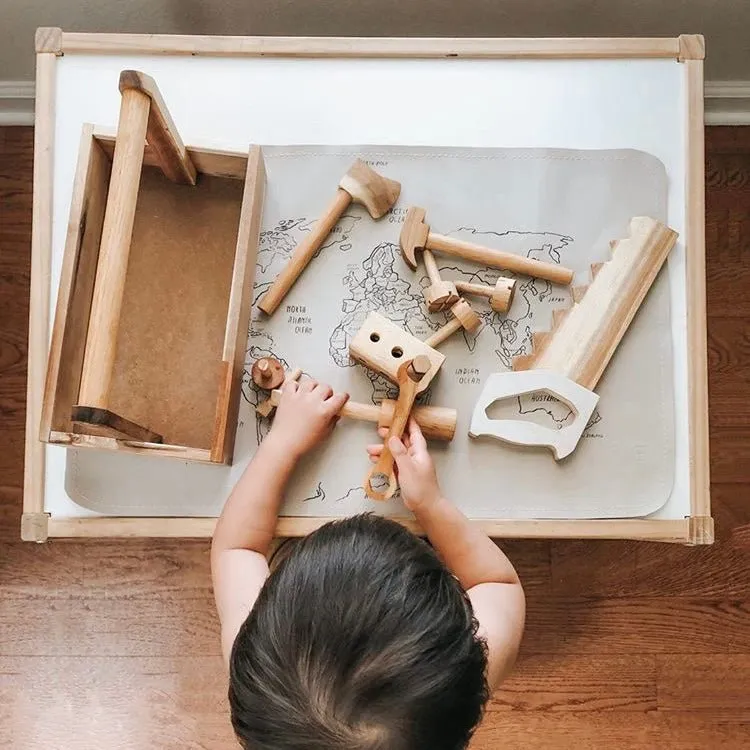 Natural Wood Tool Set