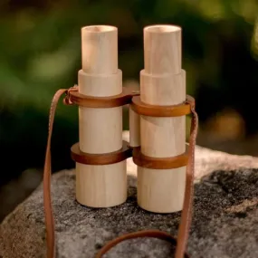 Natural Wooden Binoculars