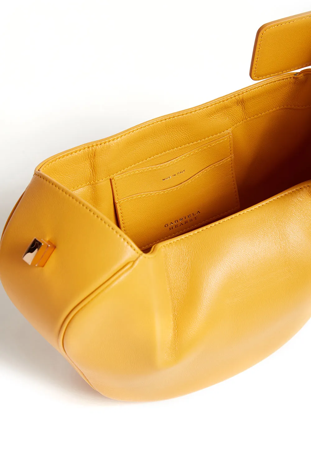 Nina Bag in Yellow Nappa Leather