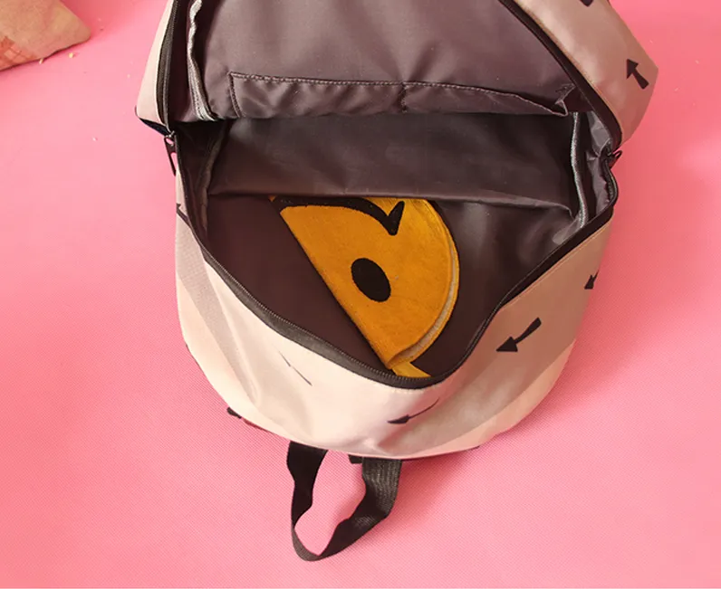 Novelty Creative Canvas Cat Backpack